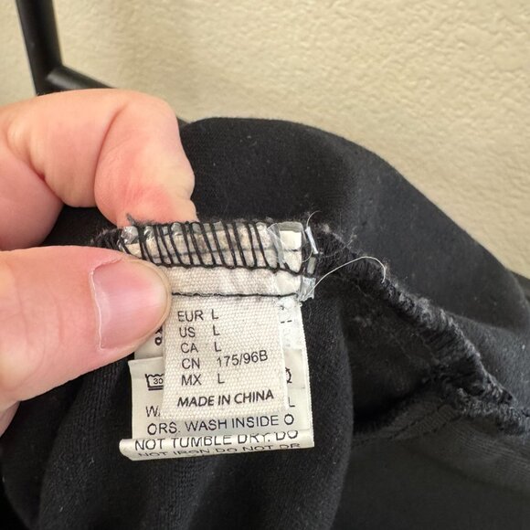 Black Distressed Maternity Jeans Size Large - Picture 8 of 9